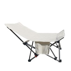 Mellow Buddy 可調節角度躺椅式露營椅, 1個, 米色
