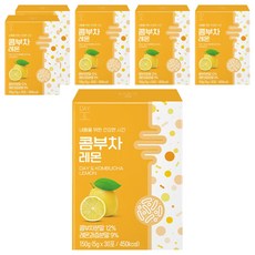 데이앤 콤부차 레몬, 5g, 30개입, 6개
