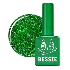 BESSIE 컬러 글리터 젤, GL10 팝핑그린, 11ml, 1개