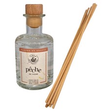 La Maison du Savon de Marseille 馬賽皂之家 靜謐居家擴香瓶 甜美蜜桃 250ml 室內香氛, 1瓶