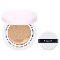 MISSHA 台灣公司貨 清透裸光無瑕氣墊粉餅, NO.23 自然, 1個