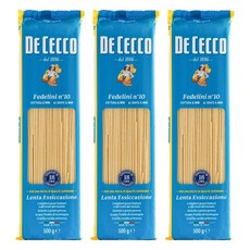 DE CECCO 得科 義大利細麵, 500g, 3個