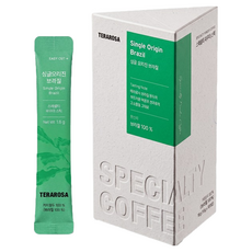 TERAROSA 精品原豆粉末即溶咖啡 巴西, 10入, 1個, 1.6g