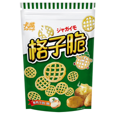 Pop-Smile 卡滋 格子脆 酸奶洋蔥口味, 220g, 1包