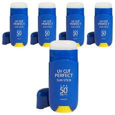 에네스티 유브이 컷 퍼펙트 썬스틱 SPF50+ PA+++, 23g, 5개