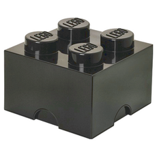 Room Copenhagen 4凸收納盒 848442025126, 黑色, 1個