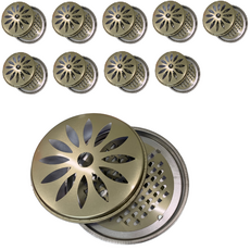 Damaedamae 環保安全蚊香燃燒架 10入, 混色