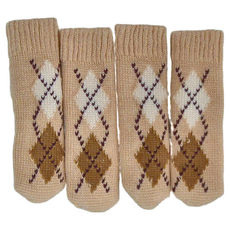 毛線椅腳套 16個, 經典菱格, 1組