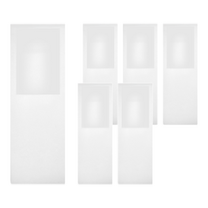 y161遙控器套電視遙控器f, Y161, 6個, 霧白色