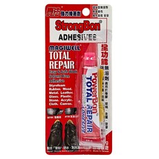 StrongBon 透明具彈性全功能強力接著劑 20ml, 1入