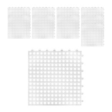 Saenghwalgongsik 拼圖防滑墊 29.6 x 29.6 cm, 白色, 10個