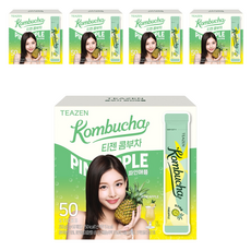 티젠 콤부차 파인애플, 5g, 50개입, 5개