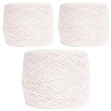 Knit Love 純棉筒紗 編織線, 18股, 3個