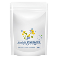 FloraGLO金盞花葉黃素晶亮膠囊, 1個, 30顆