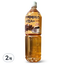 청솔식품 카페 베이스 시럽 A+, 1.5L, 2개