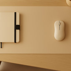 CASA JACQUELINE 皮革防水桌布, 米色+灰色, 120x60, 1張