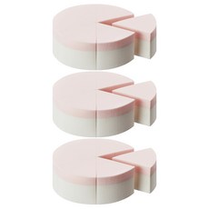 PICCASSO 畢卡索 Collezioni 乳膠圓形蛋糕海綿 6入, 混色, 3組, 單一商品