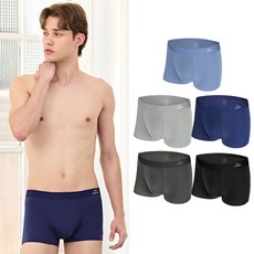 트라이 남성용 심리스 본딩 무봉제 드로즈 팬티 5종 세트 EMDRJ04 MA5