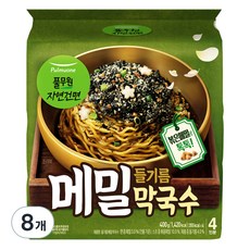 Pulmuone 圃美多 紫蘇油蕎麥涼麵 100g, 8包