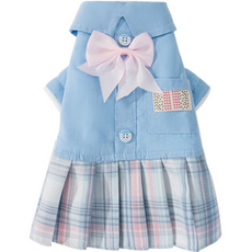 寵物 TsuTsu Market 靛藍高中校服, 單一顏色