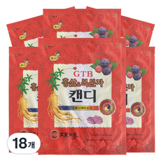 錦山美麗的紅蔘&覆盆子糖果, 18個, 200g