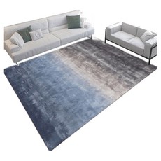 IKEHIKO 地墊 漸層灰 43 x 240 cm 柔軟舒適防滑 提升居家品味, 1入