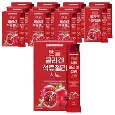 참앤들황토농원 탱글 콜라겐 석류젤리 스틱 15p, 300g, 12개