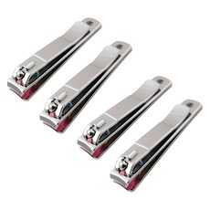 Seven Star Antine 中型指甲剪, 4個, 銀色