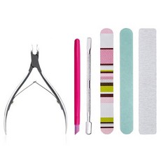 指甲角質護理必備工具 6件組, 6種, 1套