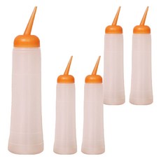 해창산업 소나기 카페케찹병 2호, 5개, 오렌지, 1개