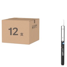 MORRIS JustClick 電腦專用簽字筆, 黑色, 12支