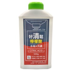 皮久熊 BEERBEAR 好清鬆檸檬酸 MY-7704 19 x 9.5 x 4.5cm, 500g, 4瓶