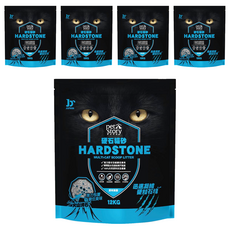 pet story 寵物物語 HARD STONE 硬石貓砂, 原味無香, 12kg, 5袋