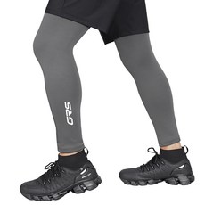 GROOVSTAR GRS Storm 刷毛冬季運動腿套, 2個, 灰色