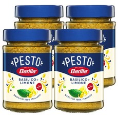 Barilla 百味來 檸檬羅勒青醬, 190g, 4個