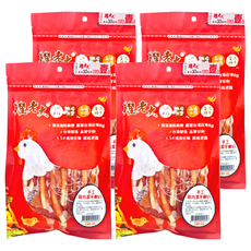 雞老大 手工潔牙棒 9入 低脂肪 犬專用, 雞肉, 125g, 4包