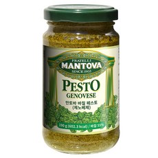 MANTOVA 曼托瓦 熱那亞羅勒香蒜醬, 190g, 1罐