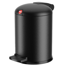 Hailo Design 垃圾桶 S, 4L 容量, 德國製造, 消光黑