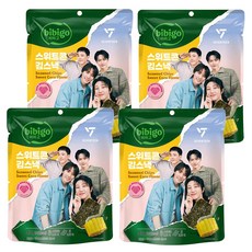 CJ bibigo 海苔脆片 甜玉米口味, 4包, 40g