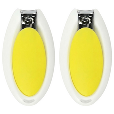 614史努比嬰兒橢圓形指甲刀-黃EW340Y, 黃, 2入