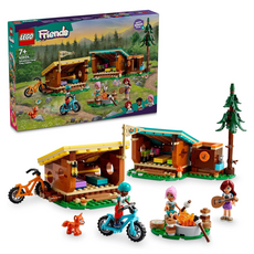 LEGO 42624 冒險營溫馨小屋 Adventure Camp Cozy Cabins, 1盒, Multicolor