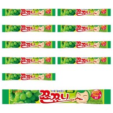 롯데웰푸드 쬰쬬니 청포도, 29g, 10개
