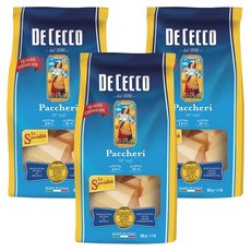 DE CECCO 得科 大管麵 N.125, 500g, 3個