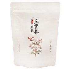 菓青市集 菓心草本元氣三寶茶三角茶包 5g 方便沖泡 溫和滋養, 10包, 1袋