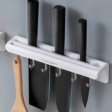 Maket Gamseong 廚房刀具收納架, 白色, 2個