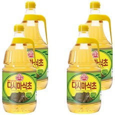 오뚜기 다시마식초, 1.8L, 4개