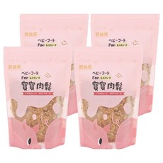 農純鄉 寶寶肉鬆 1歲以上且寶寶可順利咀嚼階段, 110g, 4包