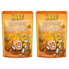 바프 체다치즈맛 아몬드 앤 프레첼, 100g, 2개