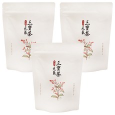 菓青市集 菓心草本元氣三寶茶三角茶包, 10包, 5g, 3袋