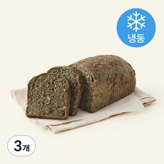 브로드카세 발효종 쑥크렌베리 통밀식빵, 490g, 3개